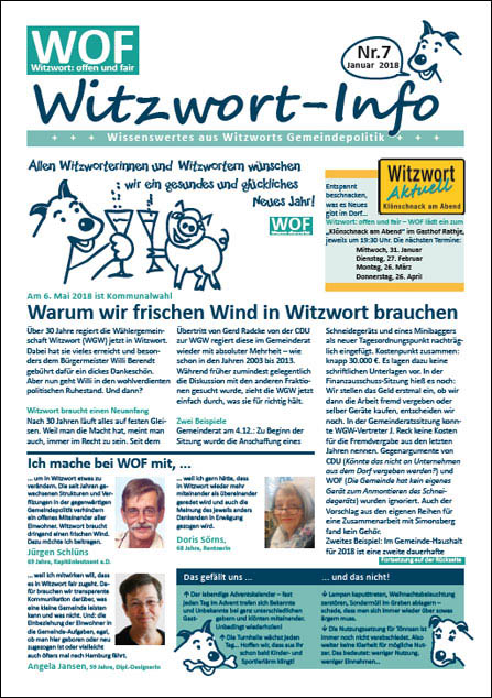 Witzwort Info Ausgabe 7